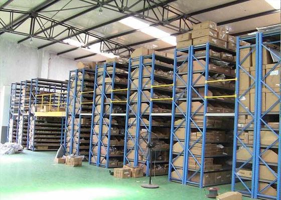 Chất lượng  Rack Supported Mezzanine Industrial Steel Storage Racks Cold Rolled With Racking Frames nhà máy