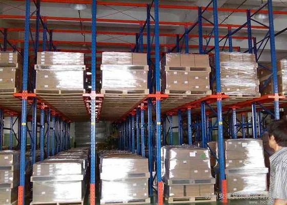 Chất lượng  Metal Drive In Pallet Racking Manufacturers 1500kg/Pallet Warehouse Shelving System nhà máy