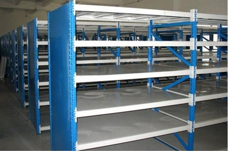 Cửa hàng khoan thép Cửa hàng lưu trữ trung bình với khung thẳng đứng và Beams Dịch vụ OEM