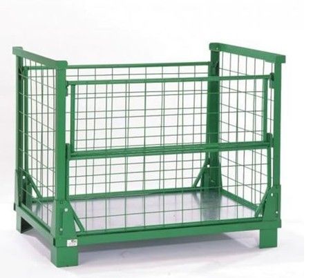 Chuồng lưới sợi hàn đa màu, Chuồng lưu trữ lưới thép gấp