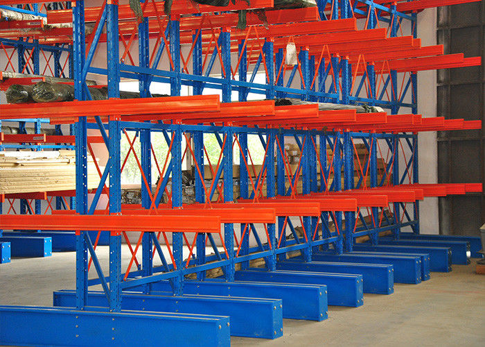 Cửa hàng lưu trữ cantilever hai mặt Cửa hàng vật liệu cantilever công nghiệp cho các vật thể dài