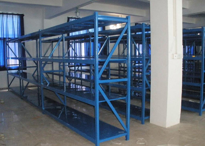 Cửa hàng khoan thép Cửa hàng lưu trữ trung bình với khung thẳng đứng và Beams Dịch vụ OEM