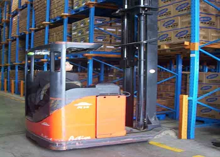 Hệ thống ngăn xếp pallet chống ăn mòn đẩy lại