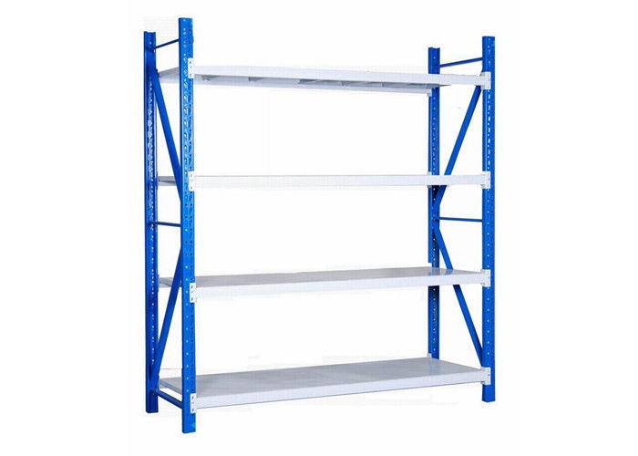 Sản xuất giá đỡ lưu trữ hạng nhẹ bằng thép / Bảo vệ chống ăn mòn hệ thống giá đỡ