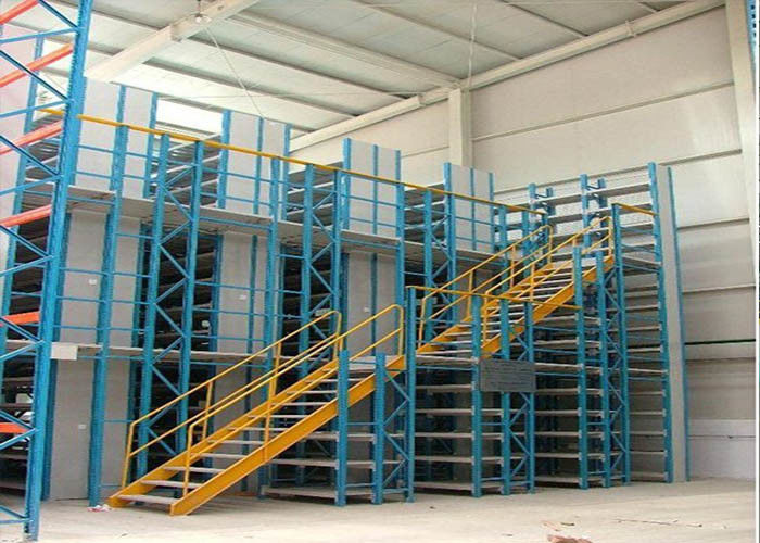 Thang giá đỡ hỗ trợ Mezzanine, kho thép Mezzanine sàn để lưu trữ