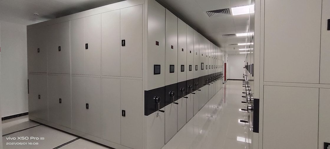 Áo xám thép di chuyển tủ hồ sơ với khóa an toàn kệ điều chỉnh 200 lbs trọng lượng dung lượng