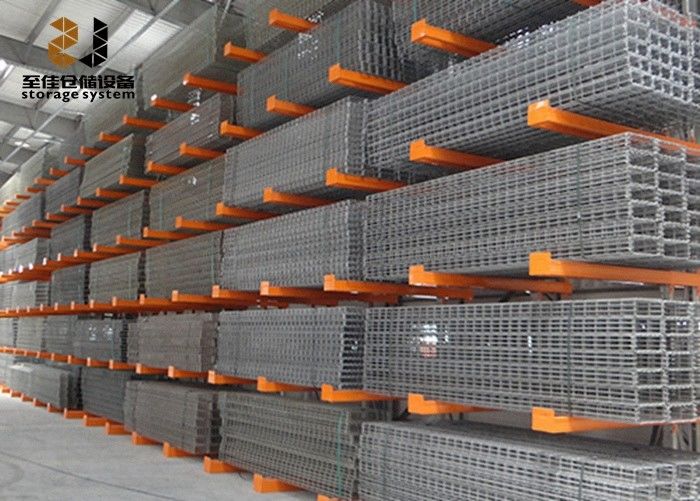 Multi-level Cantilever Pallet Racking chống ăn mòn cho lưu trữ ống
