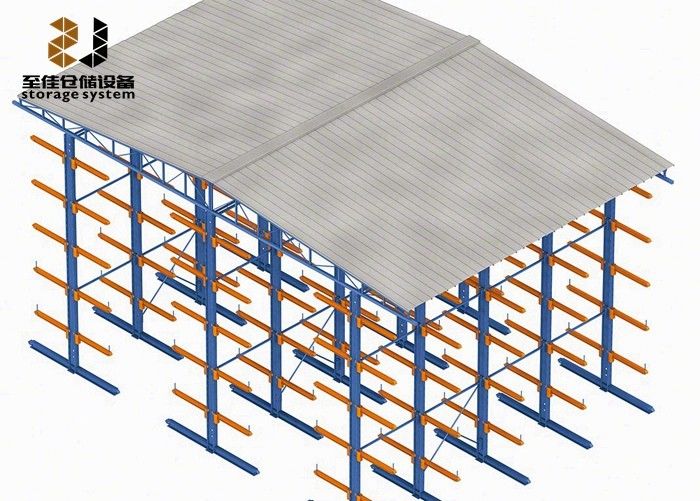 Thép Q235 Cantilever Pallet Racking chống ăn mòn Cantilever Rack Arm ODM OEM