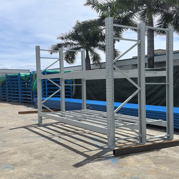 2000kg Capacity Heavy Duty Steel Storage Rack Tùy chỉnh cho nhu cầu lưu trữ hạng nặng
