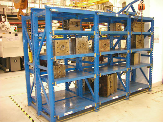 Cổ thùng khoang tủ công nghiệp tùy chỉnh Thép Heavy Duty Mold Rack