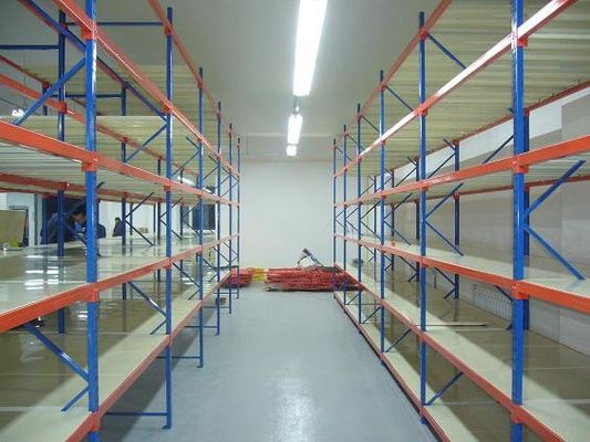 Hệ thống lưu trữ giá đỡ pallet công nghiệp trung bình nhiều lớp mật độ cao