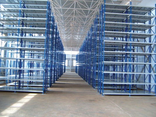 Hệ thống lưu trữ giá đỡ pallet công nghiệp trung bình nhiều lớp mật độ cao