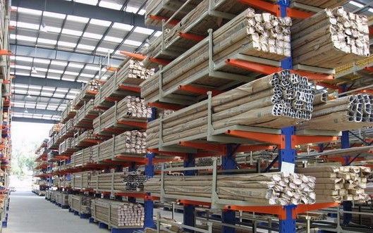 Thép Q235 Cantilever điều chỉnh racking cánh tay cho kho lưu trữ kho công nghiệp