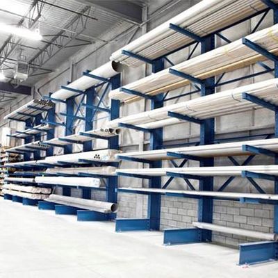 Thép Q235 Cantilever điều chỉnh racking cánh tay cho kho lưu trữ kho công nghiệp