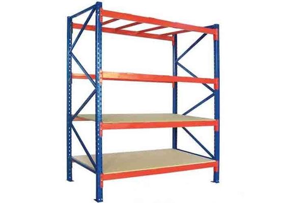Q235B Thép kho hàng hạng nặng Cửa hàng lưu trữ với ván gỗ dán