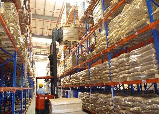 Làn lạnh có thể điều chỉnh giá đỡ hạng nặng, giá đỡ kho công nghiệp cho kho