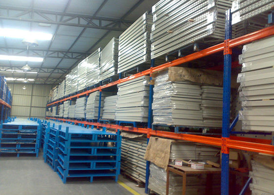 Customzied Heavy Duty Beam Rack cho kho hàng hóa nhà máy
