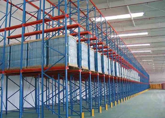 Lái xe trong thép công nghiệp kho hàng giá đỡ với bột lớp phủ sơn kết thúc