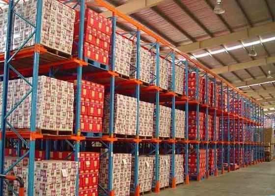Thép Q235 Drive In Pallet Racking Custom Industrial Rack Rack