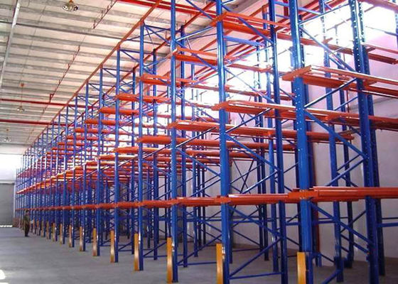 Thép Q235 Drive In Pallet Racking Custom Industrial Rack Rack