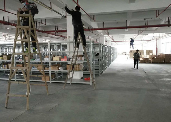 Hệ thống lưu trữ giá đỡ pallet hạng nhẹ đa cấp cho công nghiệp / thương mại