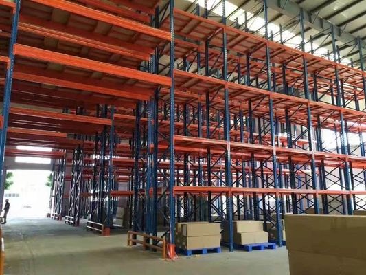 Làn lạnh có thể điều chỉnh giá đỡ hạng nặng, giá đỡ kho công nghiệp cho kho