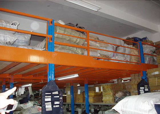 2 Mức lạnh Rolling thép công nghiệp Cầm lưu trữ nền tảng màu cam / xanh dương