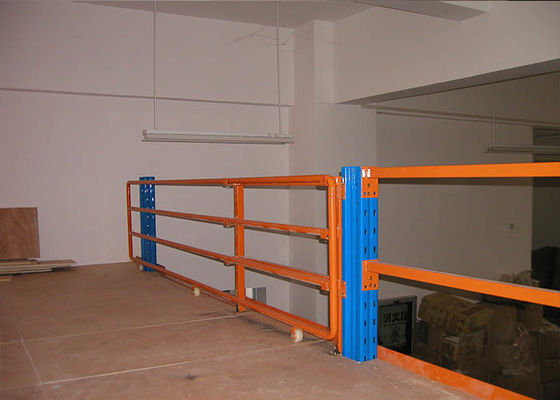 2 Mức lạnh Rolling thép công nghiệp Cầm lưu trữ nền tảng màu cam / xanh dương