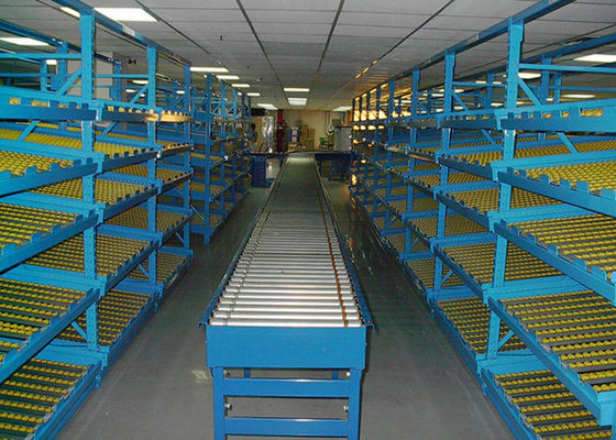 Bộ sưu trữ thép công nghiệp, hệ thống xếp giá palet theo lực hấp dẫn
