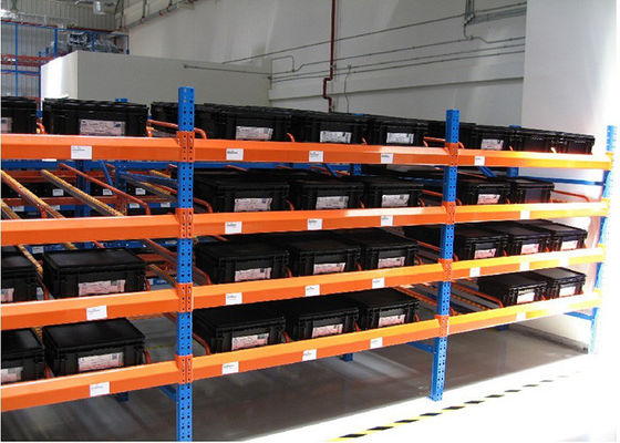 1000kg/pallet Thép công nghiệp Cầm lưu trữ Cầm lưu lượng trọng lực trong kho