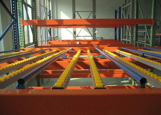 1000kg/pallet Thép công nghiệp Cầm lưu trữ Cầm lưu lượng trọng lực trong kho