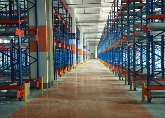 Hệ thống xếp giá pallet bằng tàu sân bay vô tuyến, kệ lưu trữ kho công nghiệp