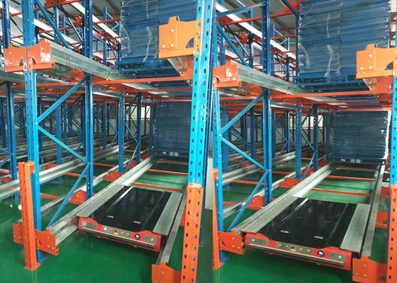 Lưu trữ kho Shuttle Pallet Racking Thép chọn lọc pallet racks