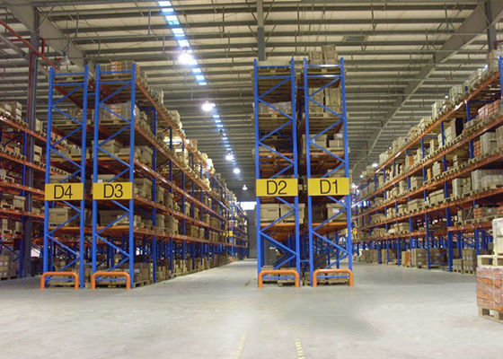Cửa hàng khoang thép công nghiệp có thể điều chỉnh 1000kg/pallet Cửa hàng khoang pallet sâu đôi