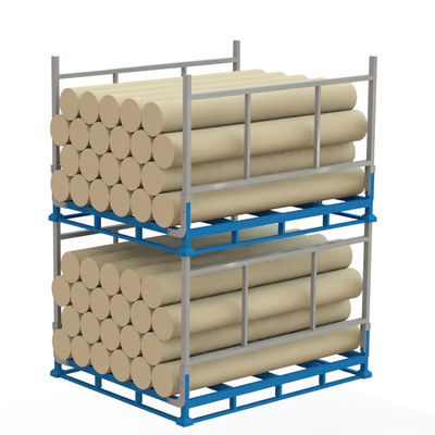 Đàn xếp kim loại thẳng đứng tùy chỉnh, Đàn xếp kho thép xếp chồng