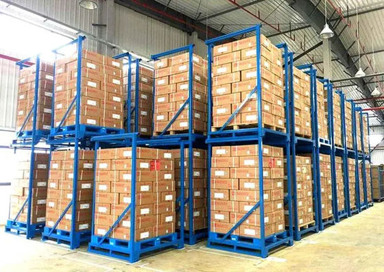 Đàn xếp kim loại thẳng đứng tùy chỉnh, Đàn xếp kho thép xếp chồng