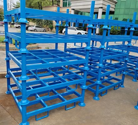 Blue Floding Warehouse Cửa hàng kho thép công nghiệp