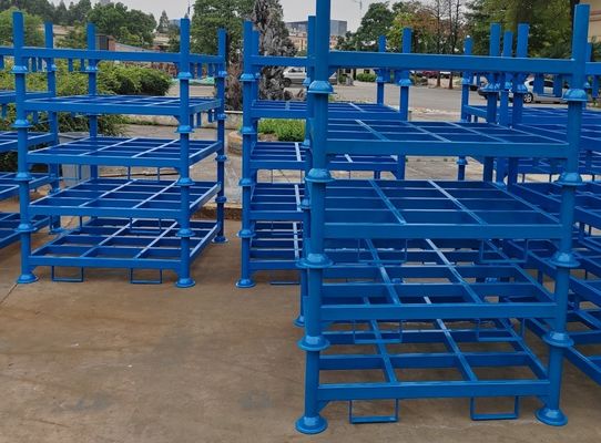Blue Floding Warehouse Cửa hàng kho thép công nghiệp