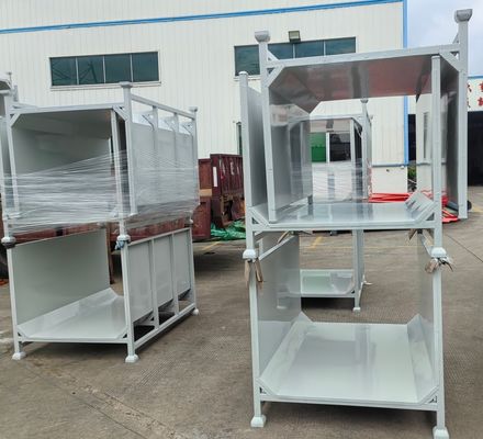 Các thùng chứa kim loại công nghiệp cho quần áo cuộn