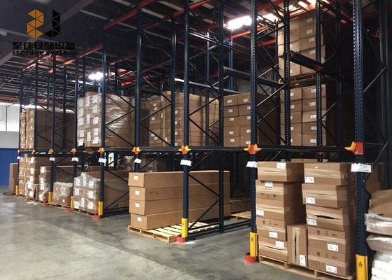 Lắp ráp hoặc hàn bột phủ Drive thông qua pallet racking