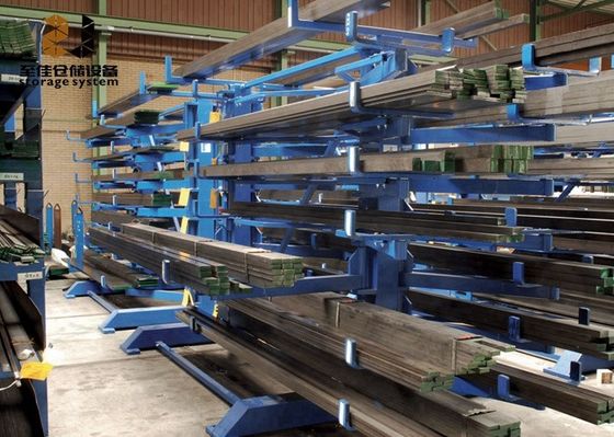 Thép Cantilever Rack Một mặt cấu trúc Cantilever Rack Nhà sản xuất