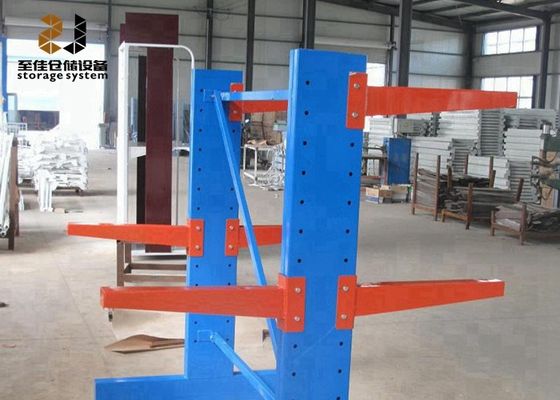 Thép Cantilever Rack Một mặt cấu trúc Cantilever Rack Nhà sản xuất
