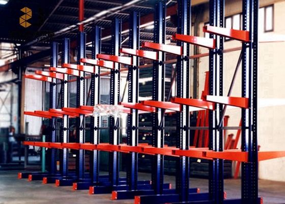 Carbon Steel Cantilever Warehouse Racking Custom Cantilever Rack Công nghiệp
