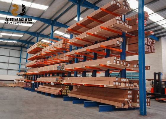 tùy chỉnh Thép Q235 Cantilever gỗ Cầm lưu trữ cho nhà để xe