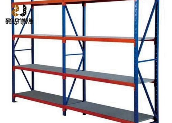 100kg-200kg/mảng Light Duty Metal Racking Dễ cài đặt Metal Warehouse Racks