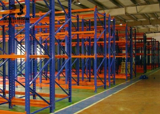 1000-4500kg/pallet Đàn lưu trữ hạng nặng Đàn lưu trữ kim loại nhiều tầng Đàn lưu trữ kim loại