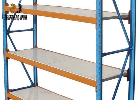 Thép bột phủ phủ tháo rời Độ cao kệ điều chỉnh khung kệ đa cấp