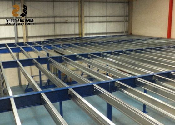 Thép Q235 / 245 Boltless / Rivet Cửa hàng, Cửa hàng Mezzanine sàn cho xây dựng