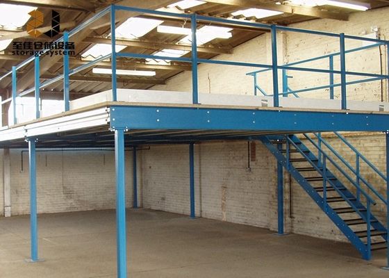 2 Lớp Mezzanine pallet rack lưu trữ Mezzanine sàn hệ thống