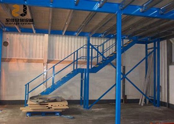 Thép Q235 / Q345 sàn Mezzanine công nghiệp hai lớp cho kho